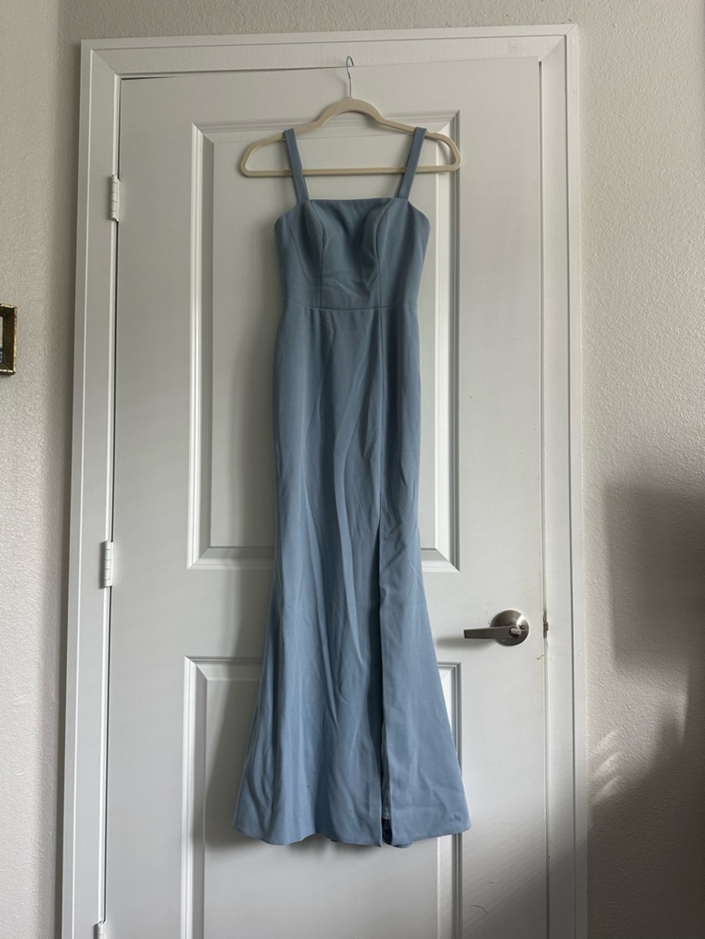 Azazie Light Blue Dress